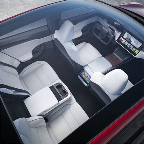 Tesla Unveils New Model S With New Interior Crazy Steering Wheel And