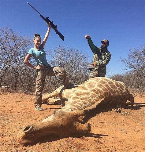 Utah Girl Sparks Outrage With Hunting Photos Taken In Africa Daily