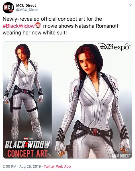 Coffe Mazda Black Widow Movie 2020 Suit