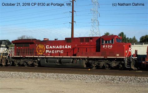 1 Cp 9680 At Revelstoke Bc Painted In The Cpr Beaver Paint Scheme