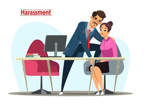 Workplace Harassment Silhouette Vector Clipart Images Pictures Clip Art Library