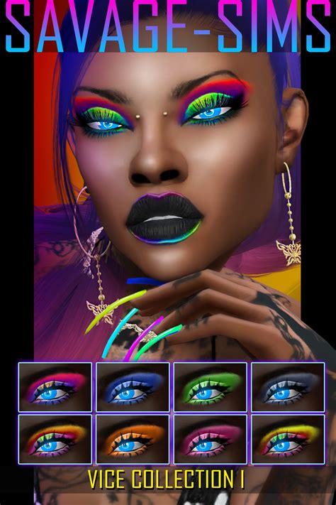 Savage Sims The Sims 4 Skin Sims Sims 4 Cc Makeup