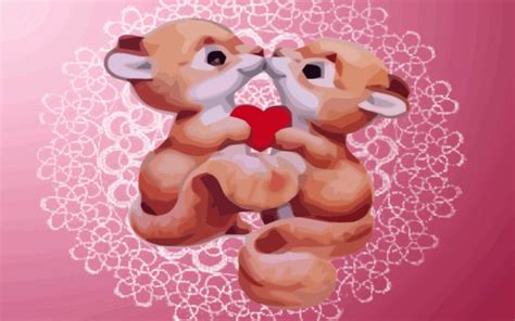 46 Free Animal Valentine Wallpaper On Wallpapersafari