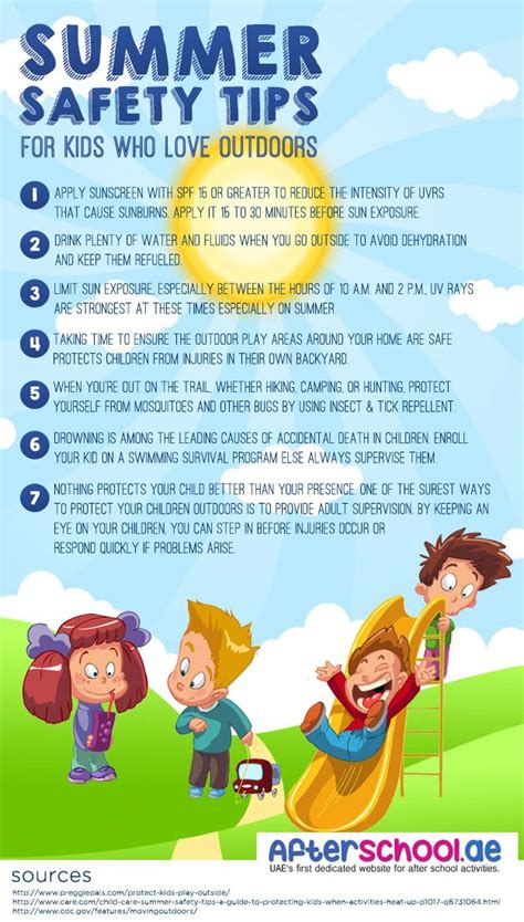Here Is Our Summer Safety Tips For Kids And Parents Who Plan To Go