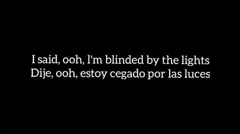 The Weeknd Blinding Lights Letra Lyrics Subtitulado Español Ingles