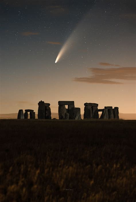 Space Traveller Comet Neowise Over Stonehenge 12th July 2 Flickr