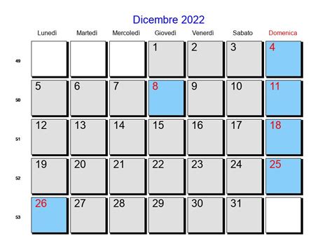 Calendario Dicembre 2022 Calendario Su Riset
