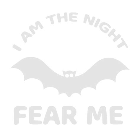 I Am The Night Fear Me Halloween Free Svg File Svg Heart