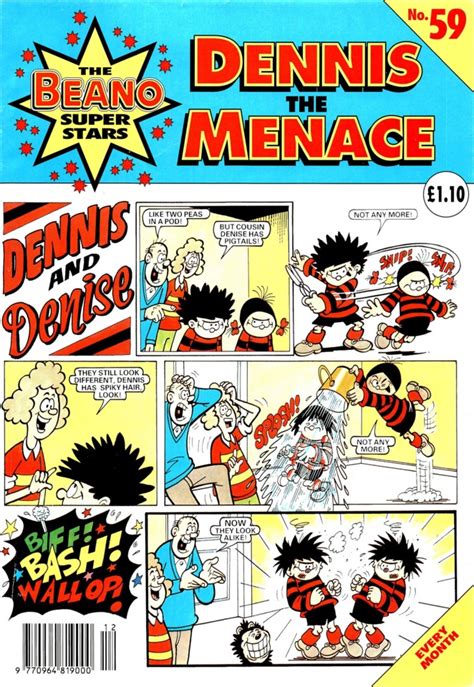The Beano Super Stars 59 Dennis And Denise Issue