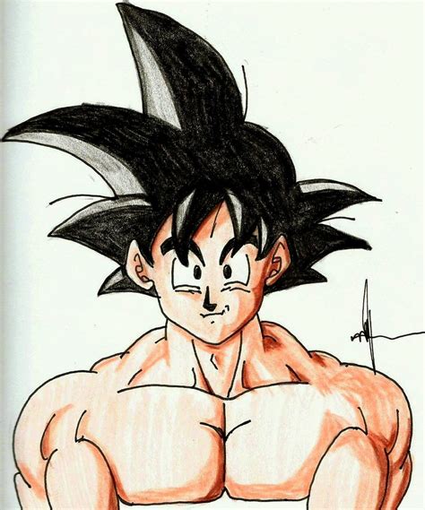 Imagenes De Goku Para Dibujar A Color Faciles Images