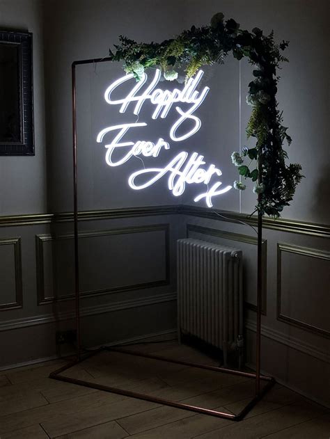 Neon Sign Hire Hertfordshire Wedding Neon Hire Happily Ever After