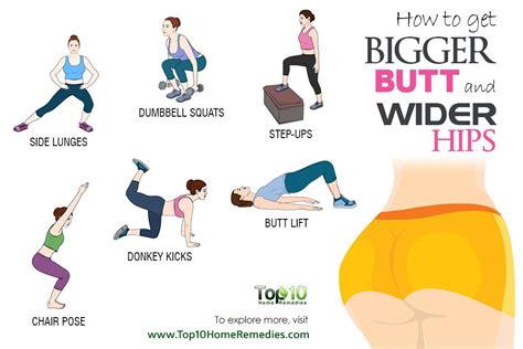 how to get a bigger butt and wider hips as fast as possible top 10 home remedies
