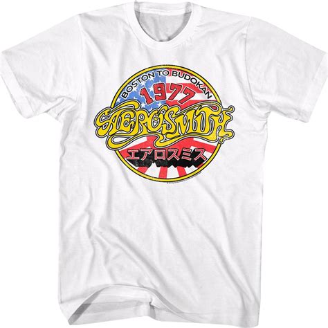 Boston To Budokan Aerosmith T Shirt