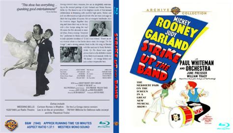 strike up the band 1940 blu ray cover dvdcover