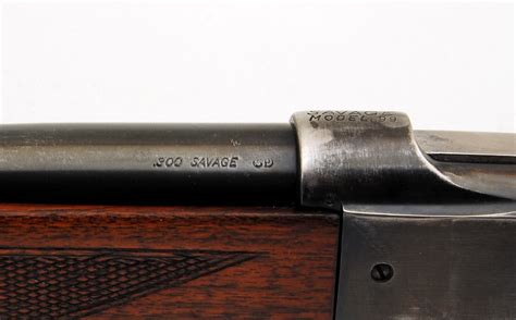 Savage Model 99 Caliber 300 Savage Lever Action Rifle Rear