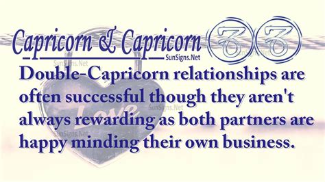 Capricorn Capricorn Love Compatibility Sunsignsnet