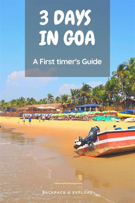 Goa Itinerary For 3 Days A First Timers Travel Guide Goa Travel