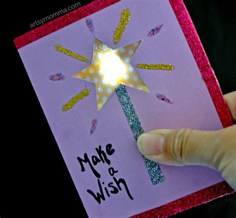 Make A Wish Light Up Birthday Card Featuring Chibitronics Birthday