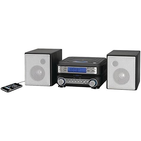 Gpx Hc221b Compact Cd Player Stereo Home Music System With