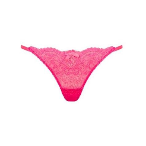 Lagent By Agent Provocateur Vanesa Melon Pink Thong 41 Liked On