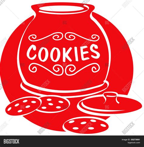 Cookies Cookie Jar Clip Art Vector And Photo Bigstock