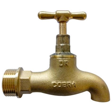 Cobra Standard Brass Tap Mixer Rough Brass Bib Tap Brass Cobra Bathroom Kitchen Taps