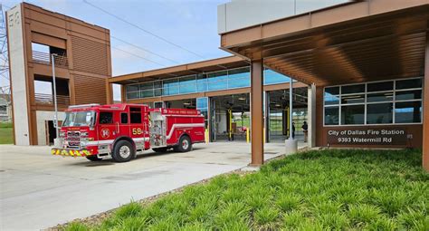 State Of The Art Dallas Fire Station Opens