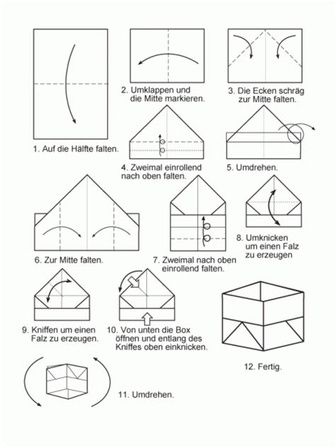 Origami schachtel anleitung pdf origami schachteln basteln eine prima idee archzine net die ausfuhrung des vertrages beginnt mit ende des . DIY: Origami-Pflanztöpfchen aus Zeitungspapier