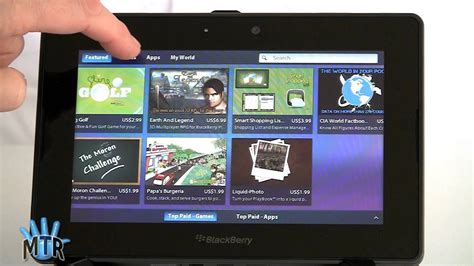 blackberry playbook 2 0 os review youtube