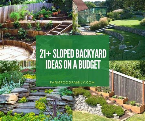 Best Sloped Backyard Landscaping Ideas On A Budget For Sloped Backyard Sloped Garden