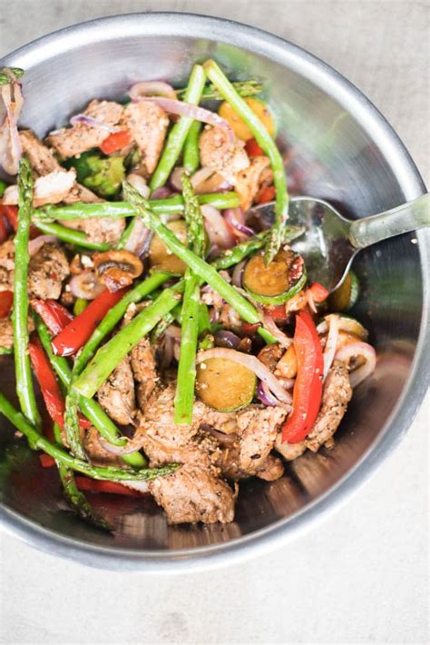 Easy Low Carb Pork Stir Fry with Veggies