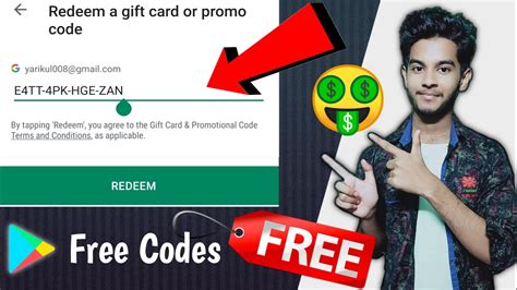 How To Earn Google Play Gift Cards Play Store Redeem Codes 2020 New