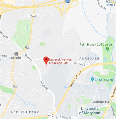 University Of Md College Park Campus Map Map