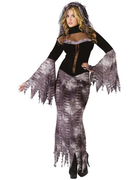 bride of darkness zombie halloween damenkostüm schwarz grau günstige faschings kostüme bei