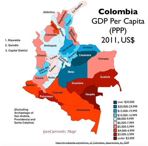 Oil Coal And Economic Development In Colombia Geocurrents