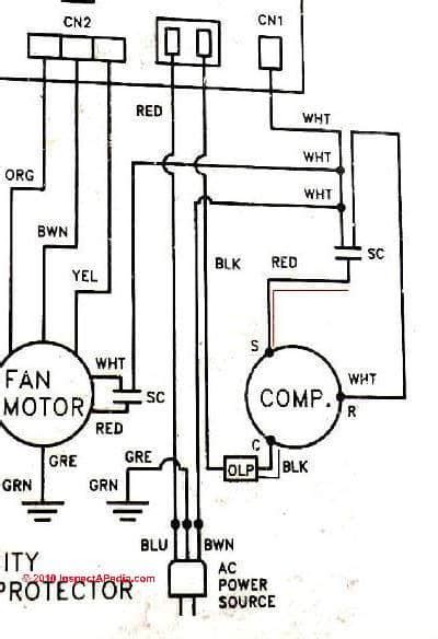 60 beautiful older model ac wiring diagram for compressor. Electric Motor Capacitor Test Procedures