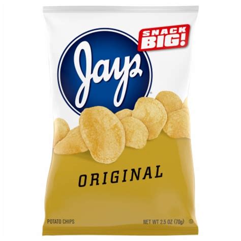 Jays Snack Big Original Potato Chips 25 Oz Ralphs