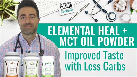 Elemental Heal Mct Oil Powder Improved Taste With Less Carbs Youtube