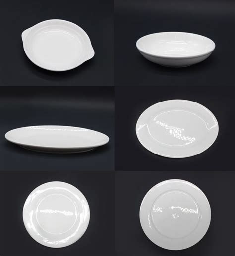 Restaurant Basicswhite Ceramic Dinner Plates Serving Plates Plates