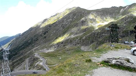 Transfagarashan Road View From Above Youtube