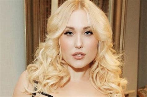David Hasselhoffs Daughter Hayley Hasselhoff Bares All In Naked Illusion Lingerie Daily Star