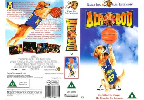 Air Bud On Warner Home Video United Kingdom Vhs Videotape