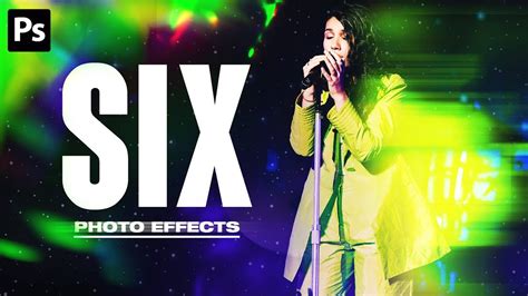 How To Edit Concert Photos 6 Photo Effects Photoshop Cc Tutorial