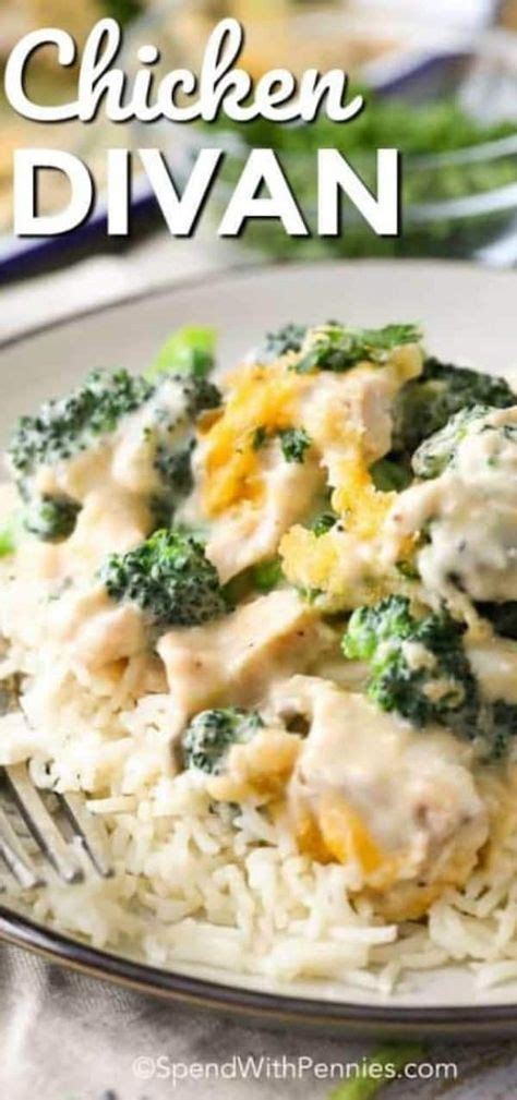 Chicken Divan With Broccoli Is An Easy Favorite Casserole We Serve