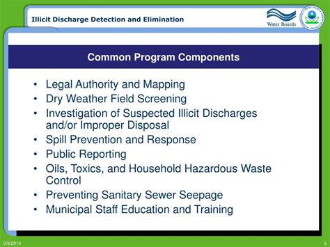 Ppt Illicit Discharge Detection And Elimination Powerpoint