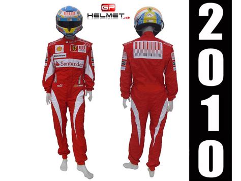 Check spelling or type a new query. Fernando Alonso 2010 Racing Suit Replica / Ferrari F1 - GPHelmet