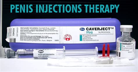 Penis Injections Therapy Caverject Alprostadil