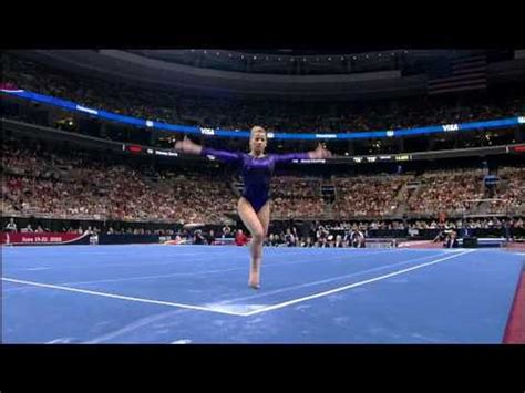 Alicia Sacramone Floor Exercise Olympic Trials Day Video