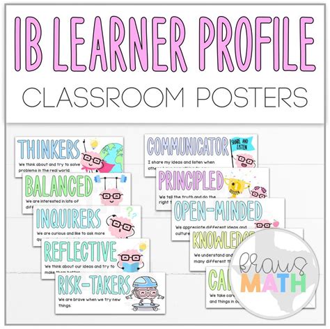 Ib Learner Profile Posters