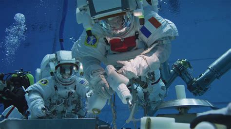 Astronaut Underwater Training